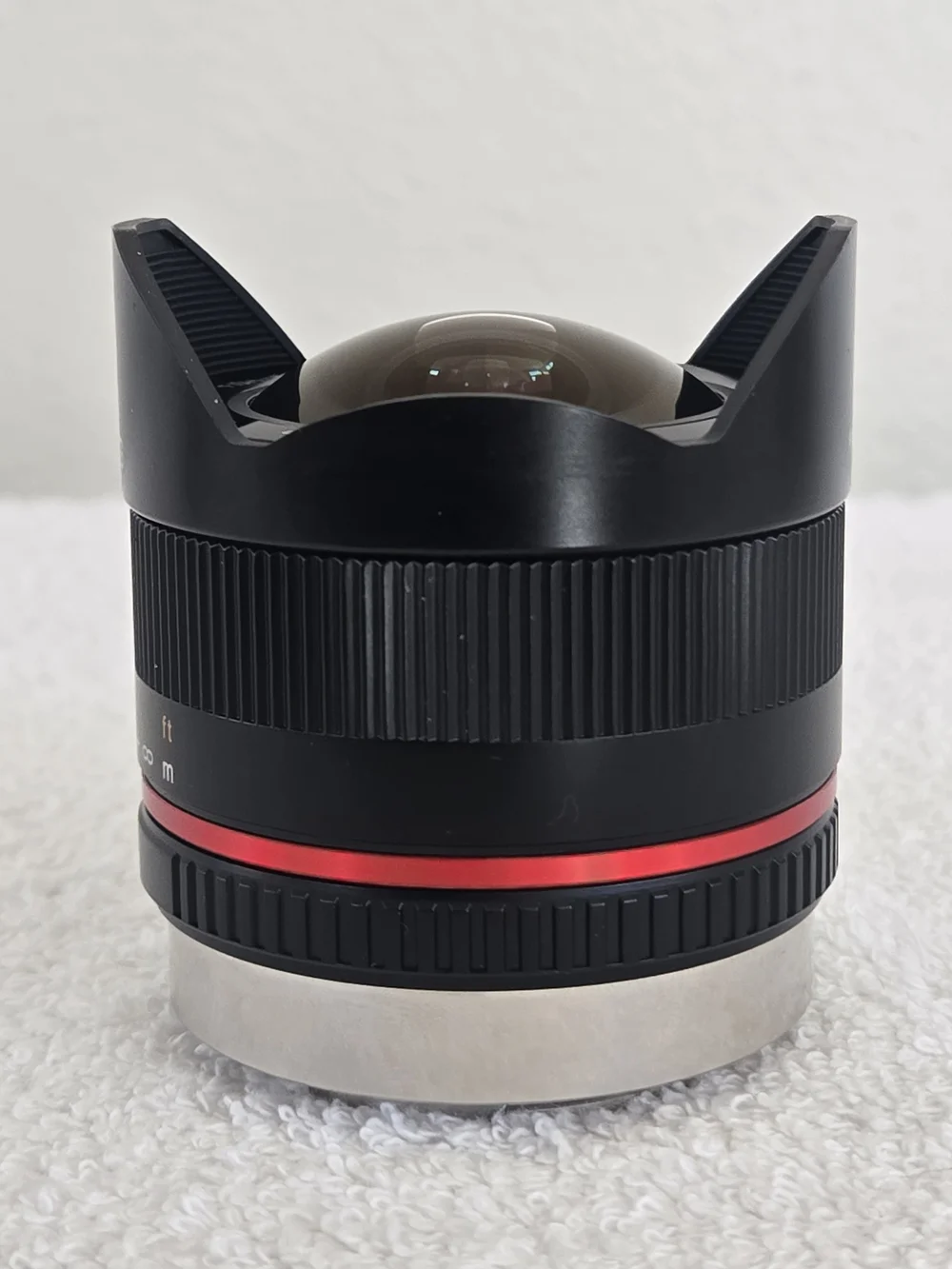 Samyang 8mm f/2.8 1:2.8 Lens Fisheye II Lens UMC Fujifilm W/Lens Caps & Case